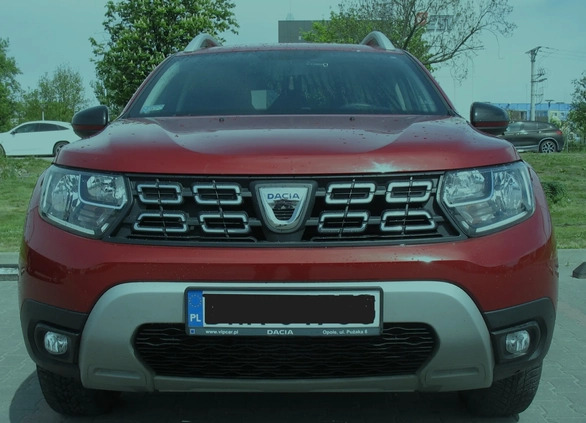 Dacia Duster cena 67000 przebieg: 56500, rok produkcji 2019 z Siechnice małe 67